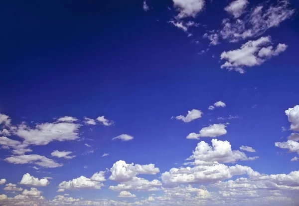 Vista Céu Azul Nuvens — Fotografia de Stock