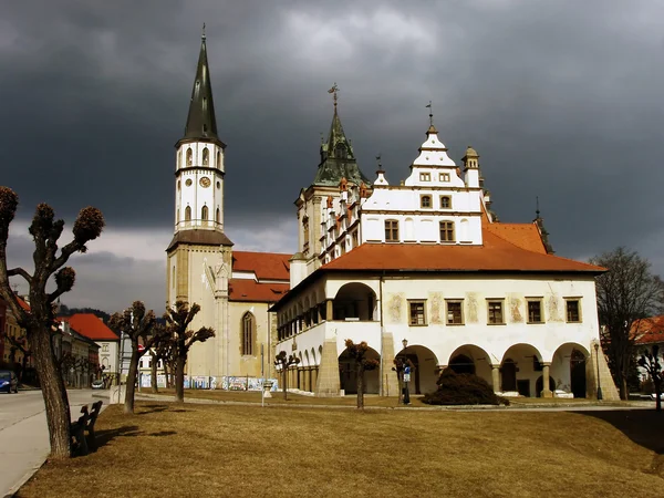 Mittelalterliches Rathaus — Stockfoto