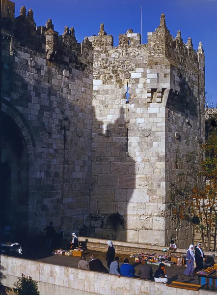 Damascus gate, Jeruzalem — Stockfoto