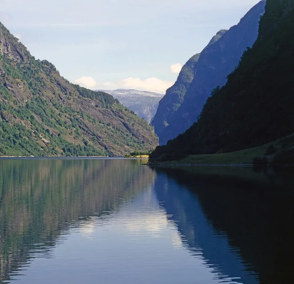 Fjord — Stockfoto