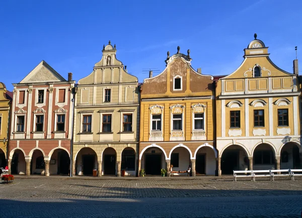 Telc, Cseh Köztársaság — Stock Fotó