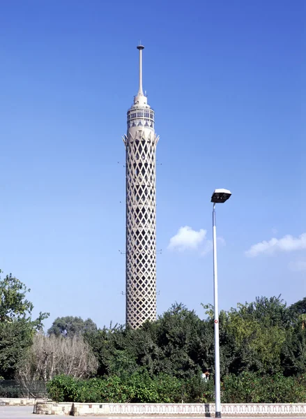 Torre del Cairo sull'isola di Gezira, Egitto — Foto Stock