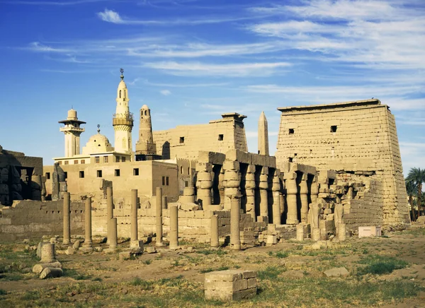 Luxor Temple,Abu-Al-Haggag mosque — Stock fotografie