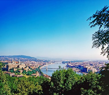 Gellert Hill, Macaristan Budapeşte görünüm