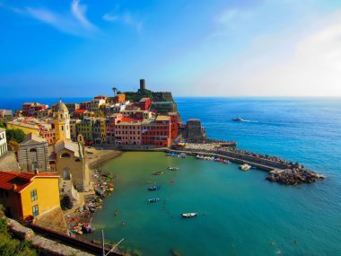 İtalyan sahil köyü