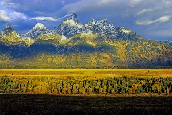 Grand teton, wummernd — Stockfoto