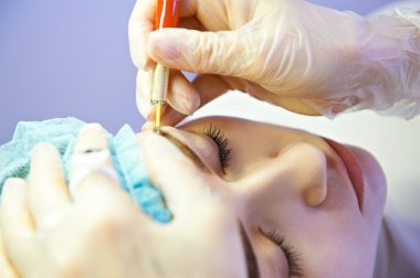 Kaş kalıcı hale getirme Master makyaj