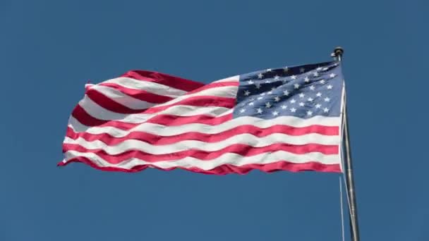 Bandera de los Estados Unidos — Vídeos de Stock