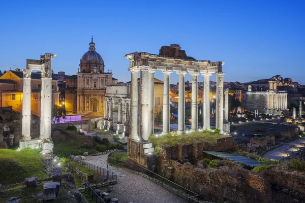 Ruinerna av Forum Romanum — Stockfoto