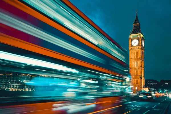 Big Ben One Most Prominent Symbols Both London England Shown — Stock Photo, Image