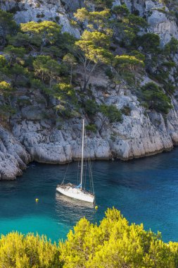 bağlantı noktası iğne ile tekne Calanques