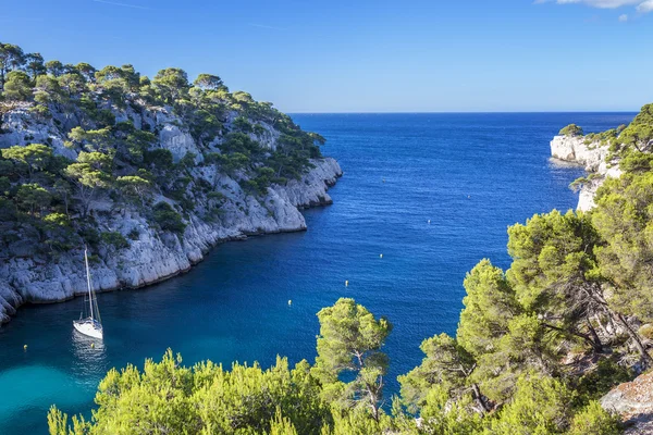 Calanques port PIN Stock Fotografie