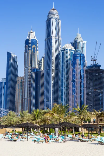 Dubai beach — Stock Photo, Image