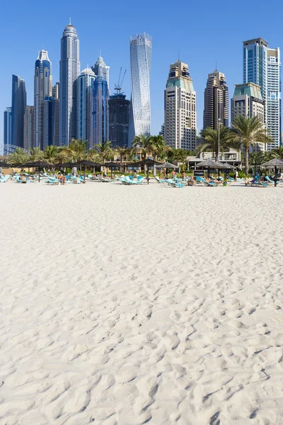 Dubai zand strand — Stockfoto