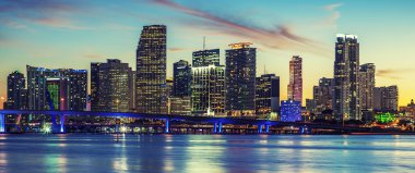 Miami, özel fotoğraf panoramik Görünüm işleme