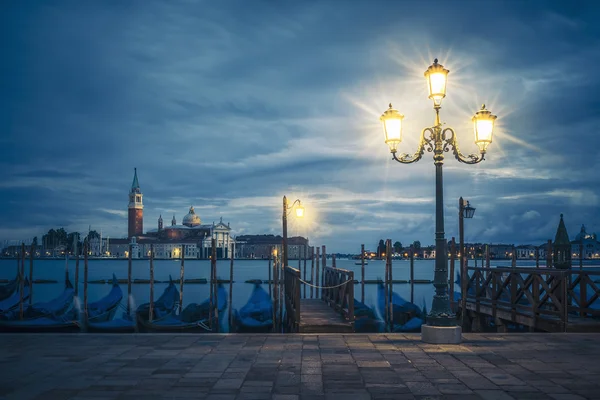 Grand Canal View bulutlu bir günde — Stok fotoğraf