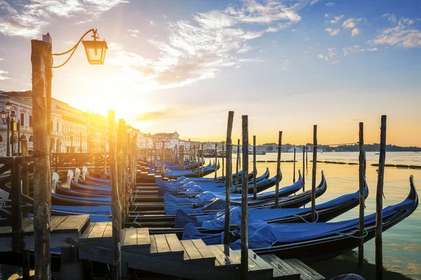 Sonnenuntergang über dem Gran Canal — Stockfoto