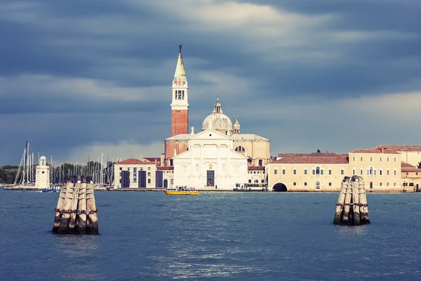 Pohled na ostrov San Giorgio — Stock fotografie