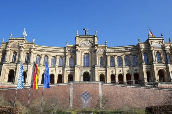 The famous bayerischer landtag — Stock Photo, Image