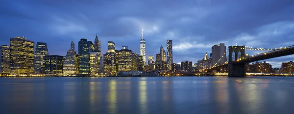 Vista panorâmica da cidade de Nova Iorque — Fotografia de Stock