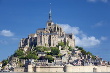 Mont-Saint-Michel görünümünü