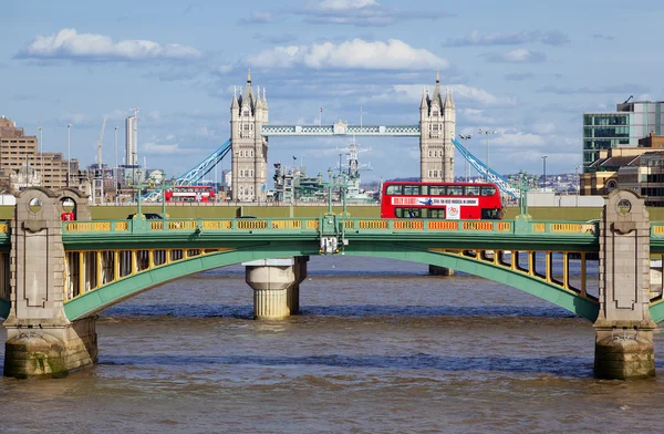 Mosty na Thames — Zdjęcie stockowe