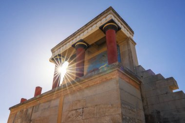 Girit 'teki ünlü Knossos sarayı