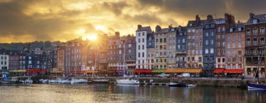 Honfleur panoramik günbatımı
