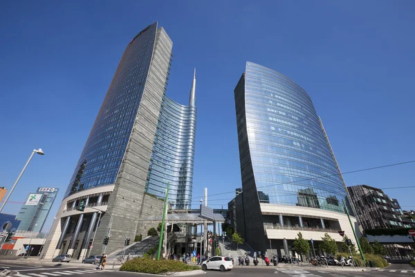 Unicredit gökdelen kule, Milan — Stok fotoğraf