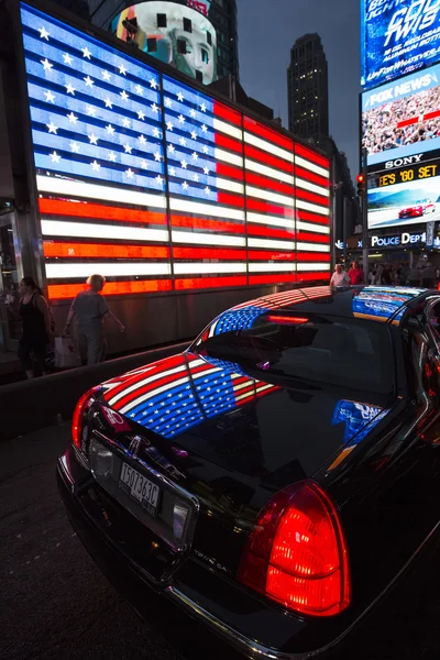 Lincoln on Times Square — Stock Photo, Image