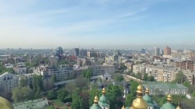 Kiev Ayasofya Meydanı ' nda Bohdan Khmelnytsky'e sırtında