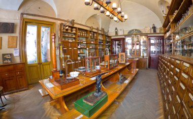 Old pharmacy in Lviv clipart
