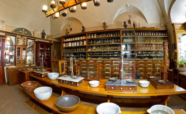 Old pharmacy in Lviv Stock Picture