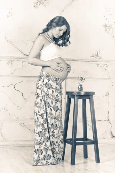 Těhotenství matky — Stock fotografie