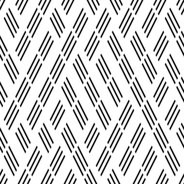 Eğik siyah segmentli pürüzsüz desen