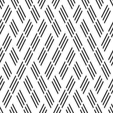 Eğik siyah segmentli pürüzsüz desen