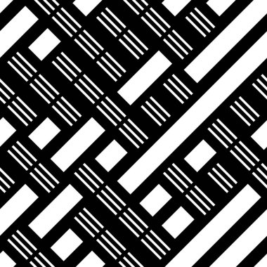 Eğik beyaz bantlı kusursuz desen