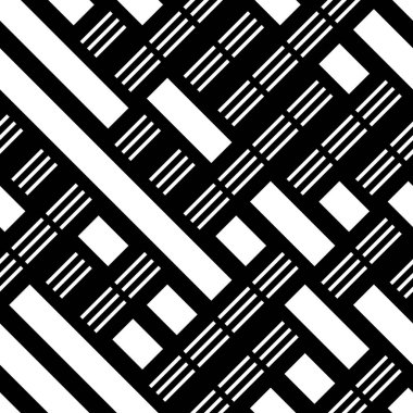 Eğik beyaz bantlı kusursuz desen