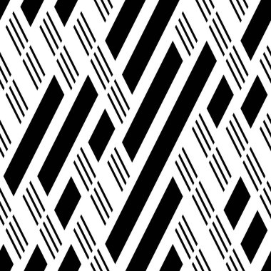 Eğik siyah bantlı pürüzsüz desen