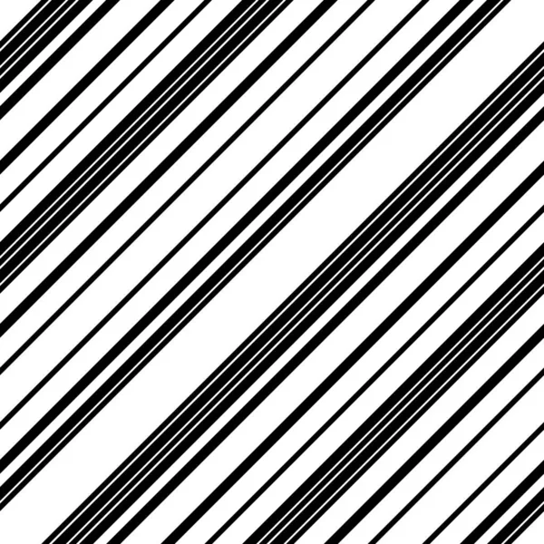 Seamless Pattern Oblique Black Lines — Stock Vector