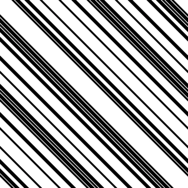 Seamless Pattern Oblique Black Lines — Stock Vector