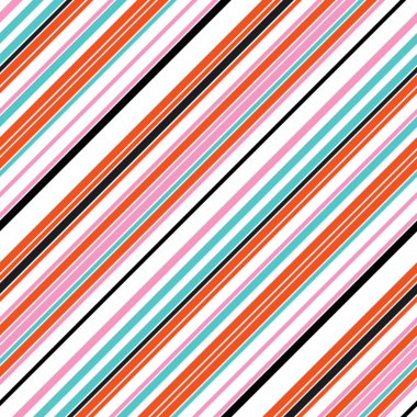 Eğimli renkli çizgileri olan pürüzsüz desen