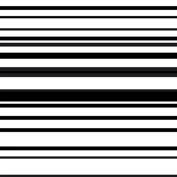 Απρόσκοπτη Μοτίβο Οριζόντιες Μαύρες Γραμμές — Διανυσματικό Αρχείο