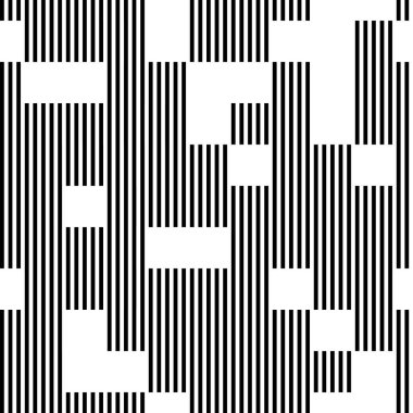 Dikey siyah çizgileri olan kusursuz desen