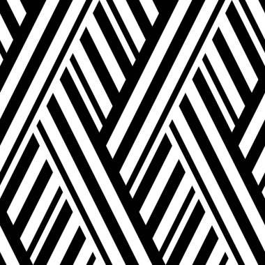 Eğik siyah bantlı pürüzsüz desen