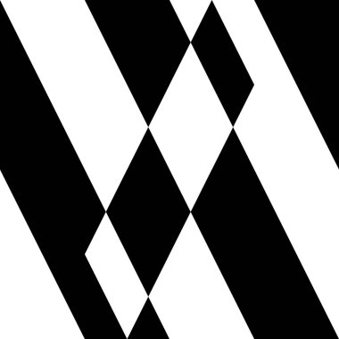 Eğik siyah bantlı pürüzsüz desen