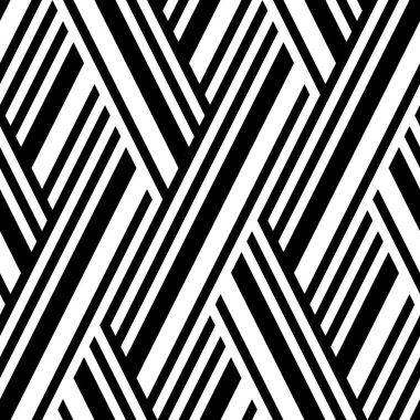 Eğik siyah bantlı pürüzsüz desen