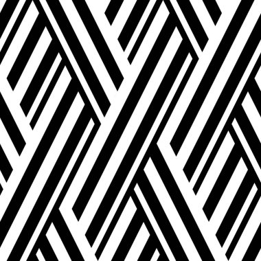 Eğik siyah bantlı pürüzsüz desen