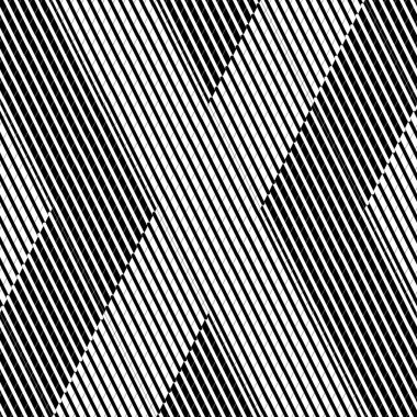 Eğik siyah segmentli pürüzsüz desen