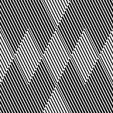 Eğik siyah segmentli pürüzsüz desen